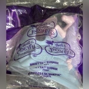 2005 McDonalds Happy Meal Toy Barbie Magic Pegasus Brietta Surprise 4 New